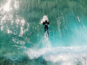 surfing in sagres